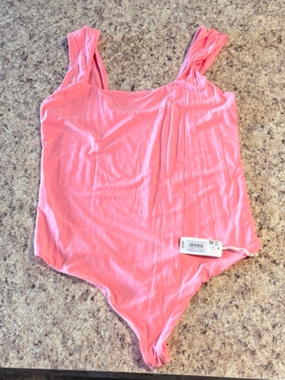 Aerie Smoothiez Pink Bodysuit Large